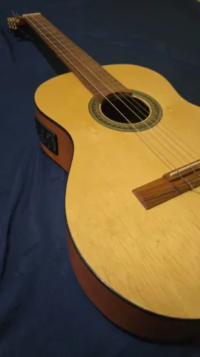 Violão nylon eletroacústico c/ equalizador - Giannini brasil nw1 cedro 