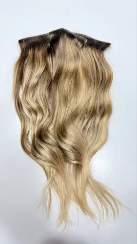Mega Hair Fita Adesiva Loiro do Sul | 100% Cabelo Humano | 45 cm | 60 g