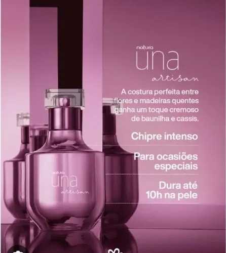 Perfume disponível..