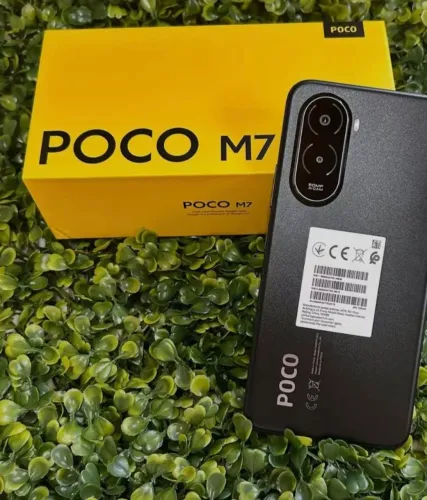 Lançamento que Cabe no seu bolso - Poco M7 - Preto 256/8