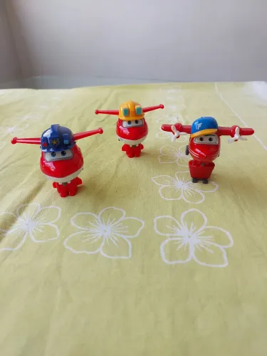 Coleção Super Wings - Transform-a-Bots / Mini Transformáveis 