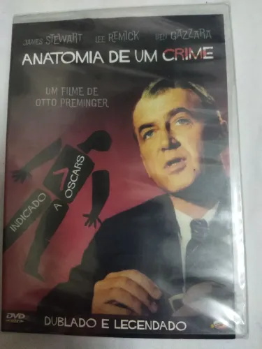 Dvd Anatomia de Um Crime - James Stewart