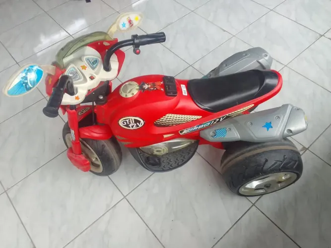 Moto elétrica infantil turbo