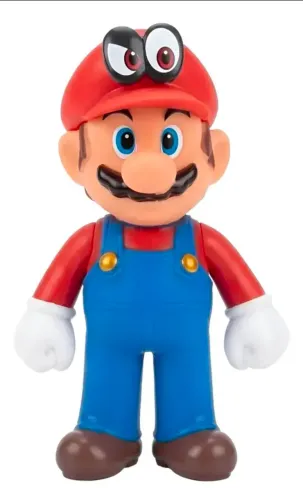 Boneco Super Mario Odyssey C/ Cappy - Nintendo Switch Mario Wonder Kart