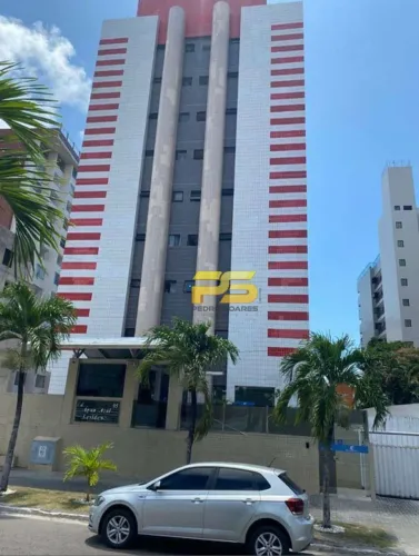 Apartamento com 2 dormitórios para alugar, 67 m² por R$ 4.000,00/mês - Cabo Branco - João 