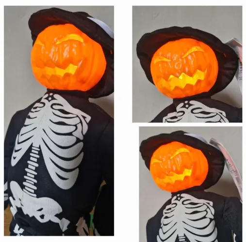 Boneco eletrônico halloween. novo. BR machine