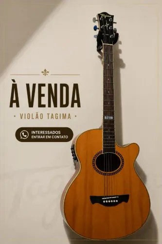 Violão Tagima America Dallas _ Natural Santin