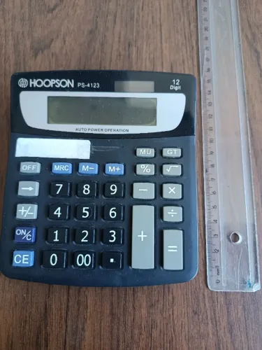 Lote de Calculadoras de Mesa (Casio / Hoopson) - R$ 5,00 cada