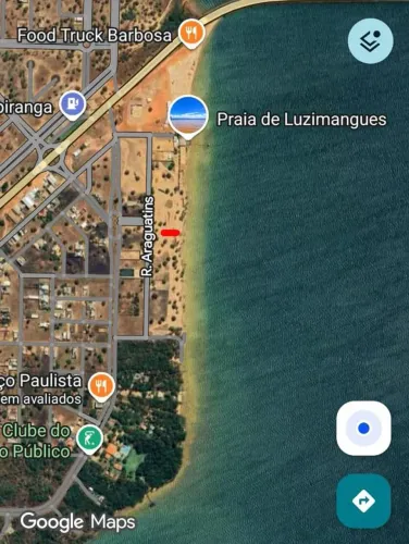 Vende ágio de lote na orla de Luzimangues.
