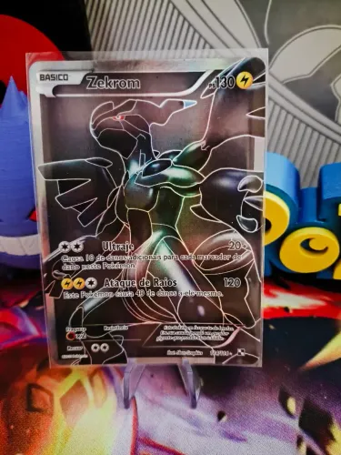 Zekrom Full Art 114/114 - Pokémon Raro Vintage Black & White