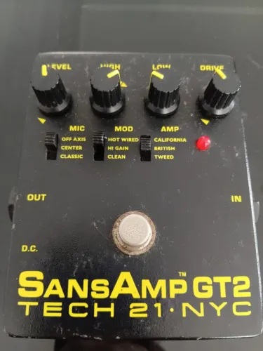 Pedal Sansamp GT-2 Tech 21