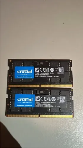 Venda memoria 1 pente DDR5 32Gb