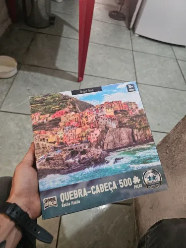 Quebra cabeça de 500 peças