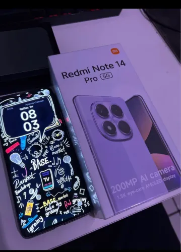 NOTE 14 PRO 5G 256gb 8gb RAM (Lavander Purple)