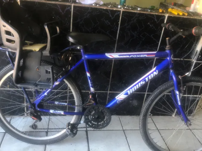 Bicicleta Houston aro 26 acompanhar caderinha