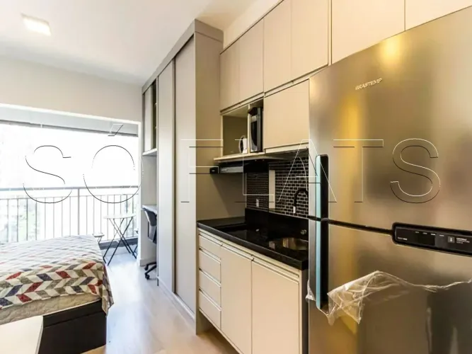 Residencial Think Home República, Studio disponível para venda com 24m² e 1 dormitório