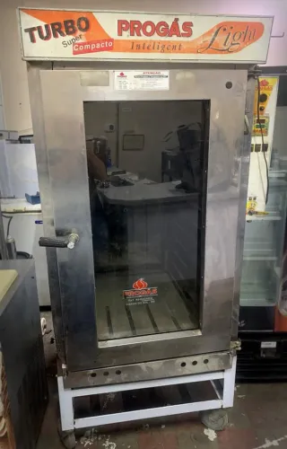 Forno Turbo Progás Gás Natural 12 Esteiras Inteligent Light - Usado