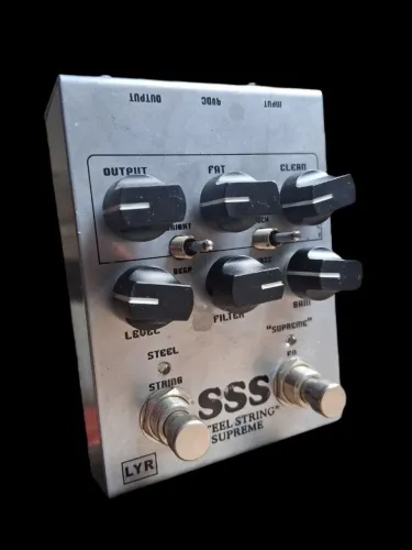 Pedal SSS Steel String Supreme LYR - DUMBLE in box Overdrive + Preamp