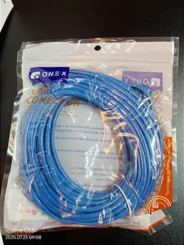 Cabo de Rede EJ45 CAT5 E 15 metros NOVO