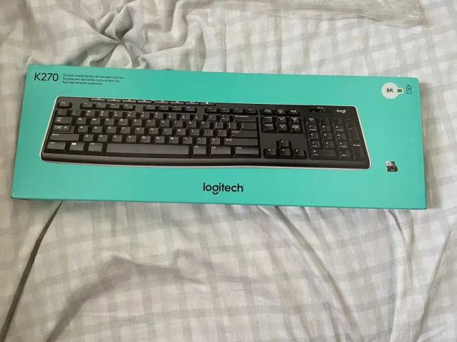 Teclado Sem Fio Logitech K270