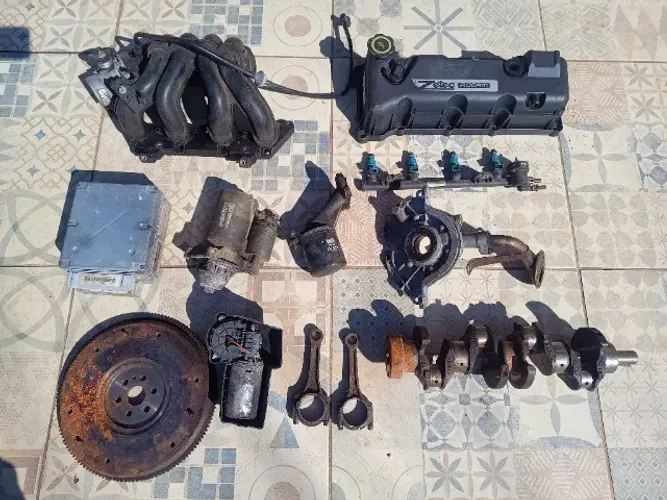 Peças motor zetec 1.0 fiesta ka