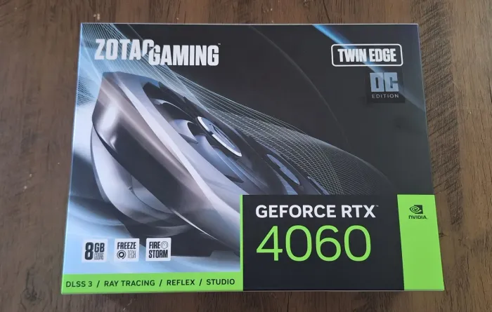 Placa de vídeo RTX 4060 Zotac 8gb Twin Edge OC