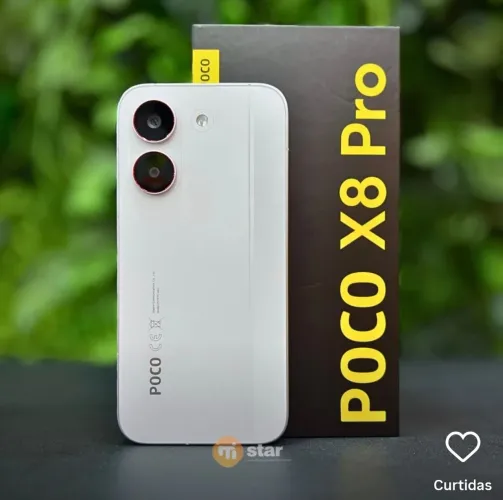 POCO Poco X8 PRO 5G 512/16GB. Novo lacrado com garantia!