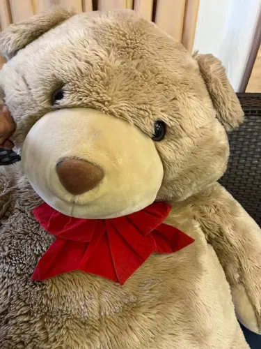 Urso de pelúcia gigante 1,10m