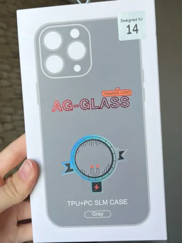 Vendo capa AG-GLASS para iPhone 13/14.