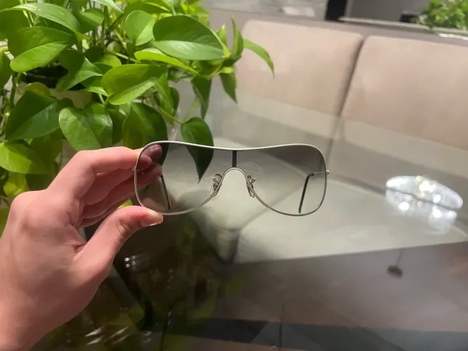 óculos de sol rayban rb3211 branco