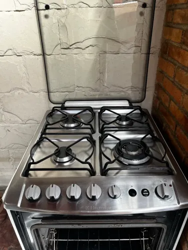 Fogão Electrolux 56 TBE 4 Bocas Inox - Acendimento Automático