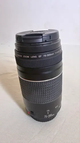 LENTE CANON EF 75-300mm ? PRATICAMENTE NOVA
