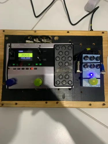 Pedaleira mooer GE150 + pedal M-vave mini universe