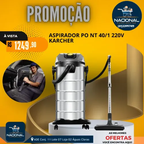 Aspirador de Pó NT 40/1 220V Kärcher