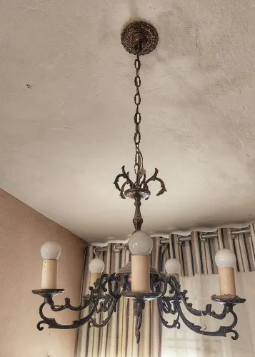 Lustre de Bronze 