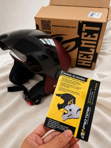 Capacete Pro Tork New Liberty 3 Elite Candy Red - tamanho 56