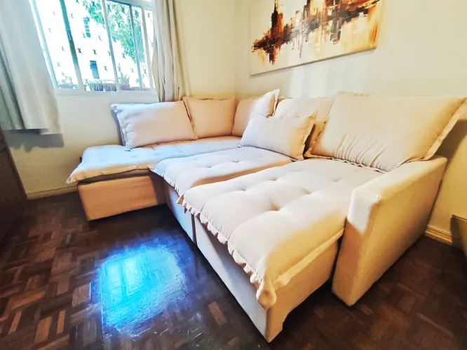 Sofá Catar Retrátil com Chaise