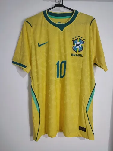 Camisa do Brasil Amarela Masculina Jogador 2026 Neymar 10 Tamanho G camisa lançamento 2026