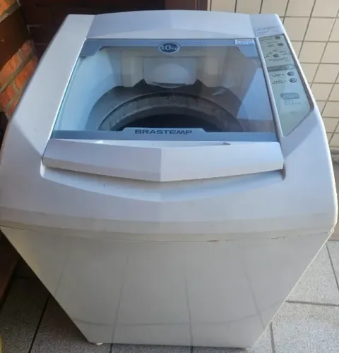 Maquina de lavar brastemp funcionando no estado em que se encontra
