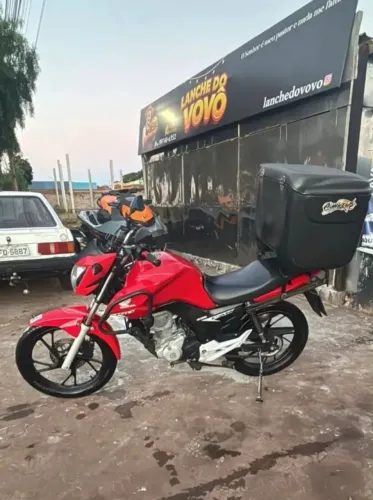 Fan 2021 flex + suporte e bau 100 litros