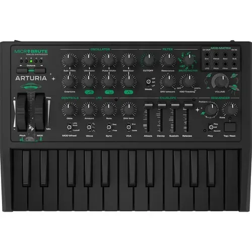 Teclado Arturia MicroBrute UFO Sintetizador analógico