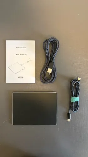Jomaa trackpad com fio muti-touch, touchpad com touchpad usb de alta precisão para windows