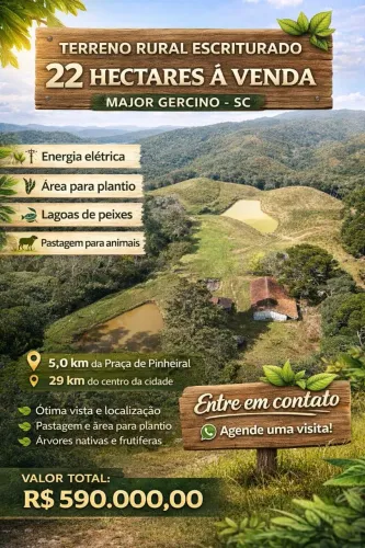 Terreno Rural 22Hectares