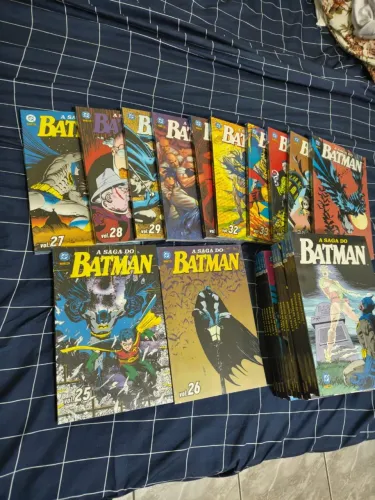 Coleção A Saga do Batman - Volumes 25 ao 36 - 12 Unidades (Panini/DC)