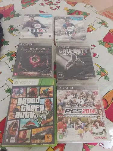 Cd de video game play 3 Xbox 40 cada a negociar ZAP *