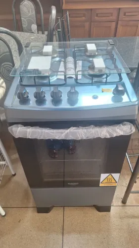 Fogão 4 bocas automático