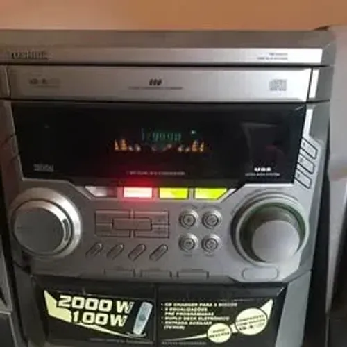 Mini System Semp Toshiba MS 6544 Com Entrada Auxiliar