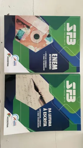 Conjunto livros para vestibular (Farias Brito)