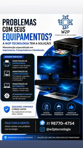 Manutenção e suporte de informática 