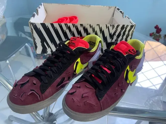 Acronym x Nike Blazer Low - Night Maroon
